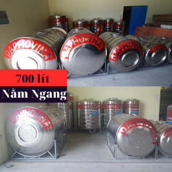 Bồn nước inox 700 lít ngang Daphovina chất lượng bán tại Nha trang , Diên khánh , Ninh hòa, Cam ranh, Khánh hòa