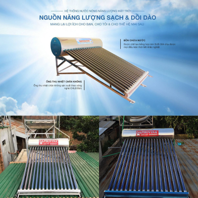 Máy nước nóng năng lượng mặt trời Daphovina