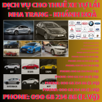 Cho thuê xe tự lái hãng xe Toyota xe đời mới từ 4-7 chỗ ở tại Nha Trang 