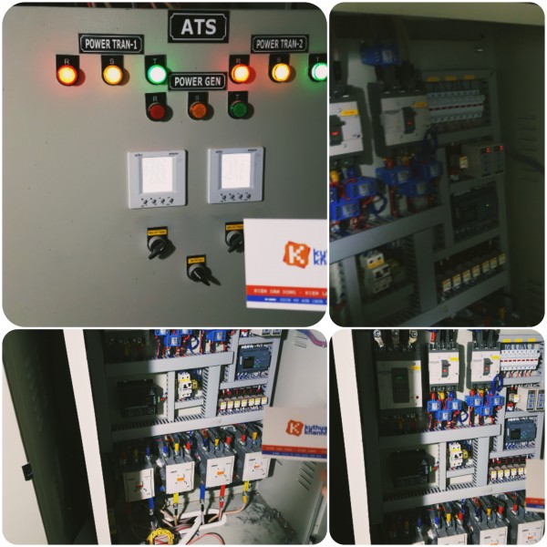 Lắp tủ điện ATS tự đề máy phát tự động ở Nha trang, Khánh hòa