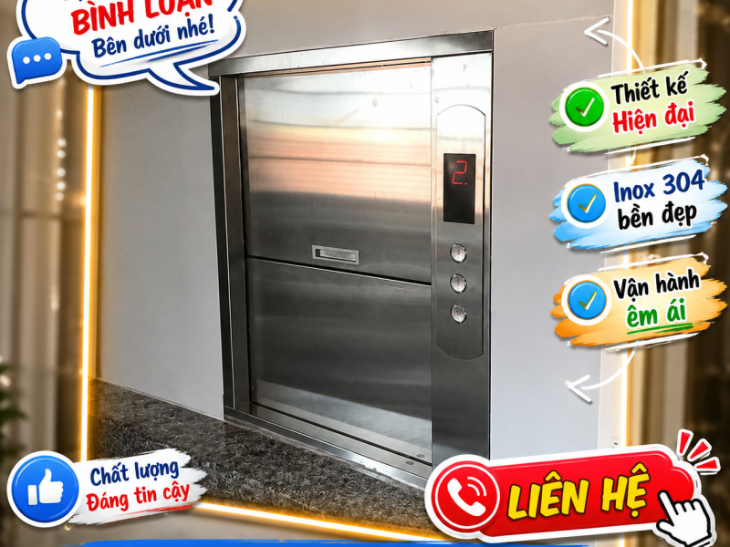 Đơn Vị Lắp Đặt Thang Tời 50kg Tại Nha Trang, Khánh Hòa Uy Tín