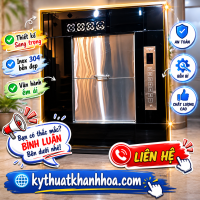 Lắp tời chuyển thức ăn 150 kg 5 tầng ở Nha trang Khánh hòa